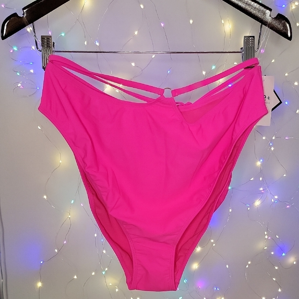 Rue21 High Leg Extra Cheek Swim Bottom